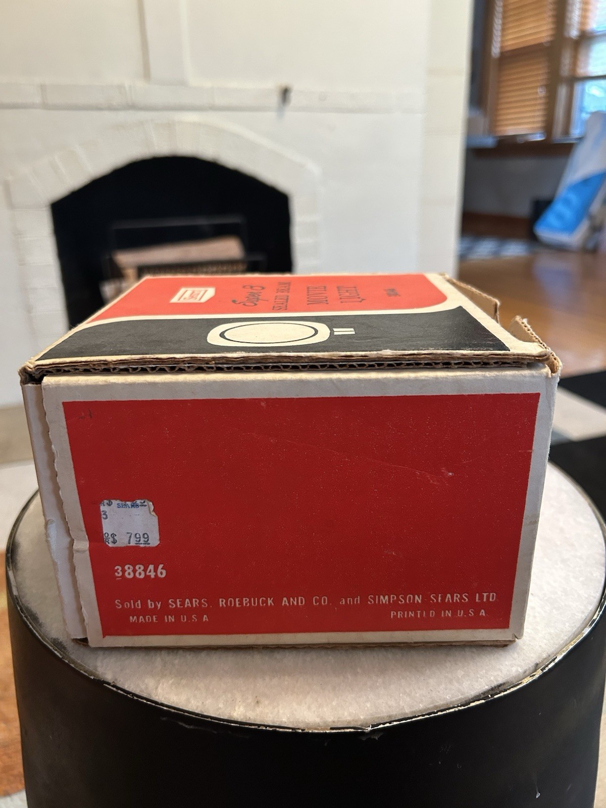 Vintage Sears Super 8 Sealed Beam Movie Light. 38846. USA. Works Very Bright