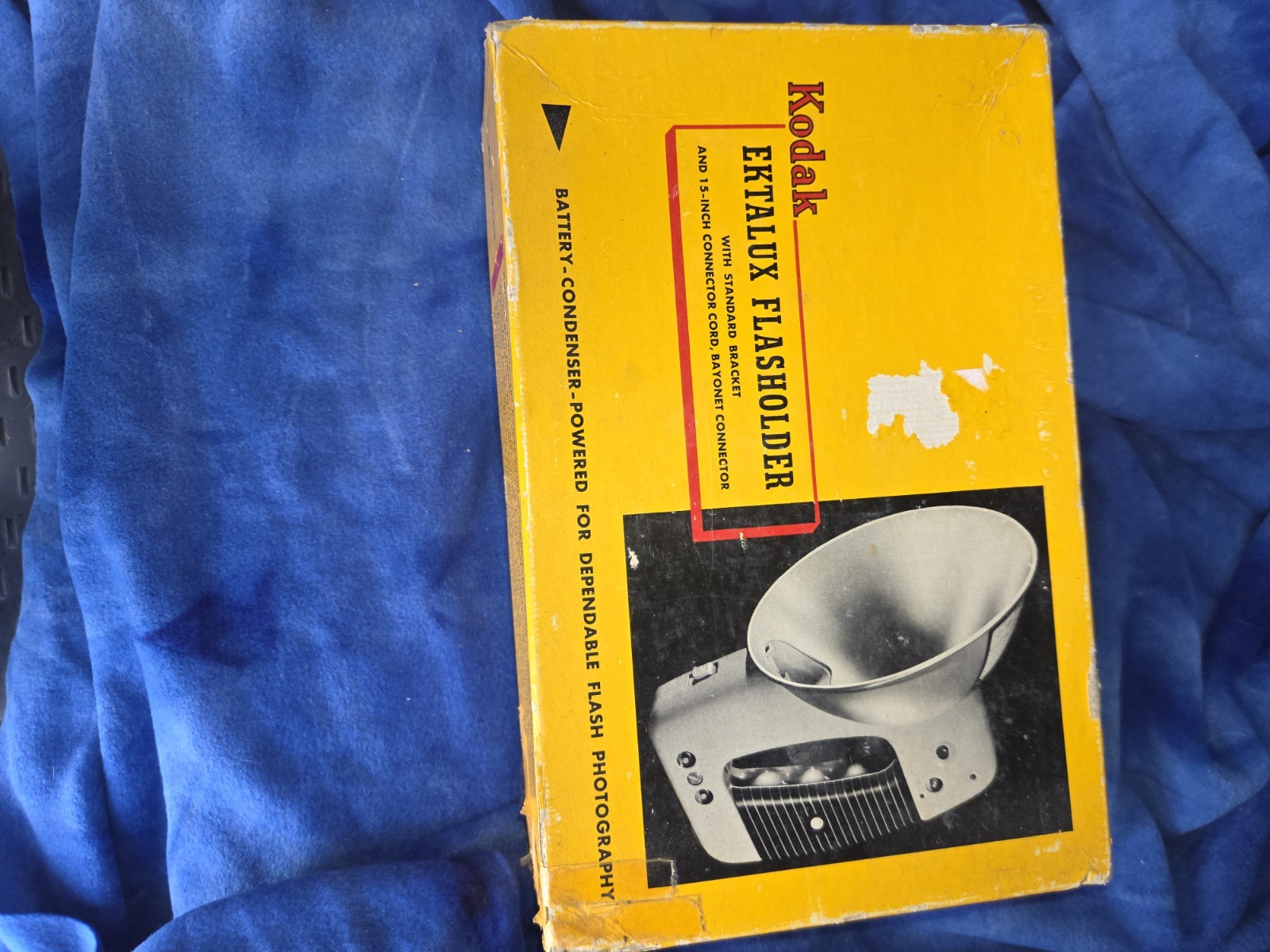 Vintage KODAK Ektalux Flash Hokder And Extension Unit Rare HTF Dou Original Box