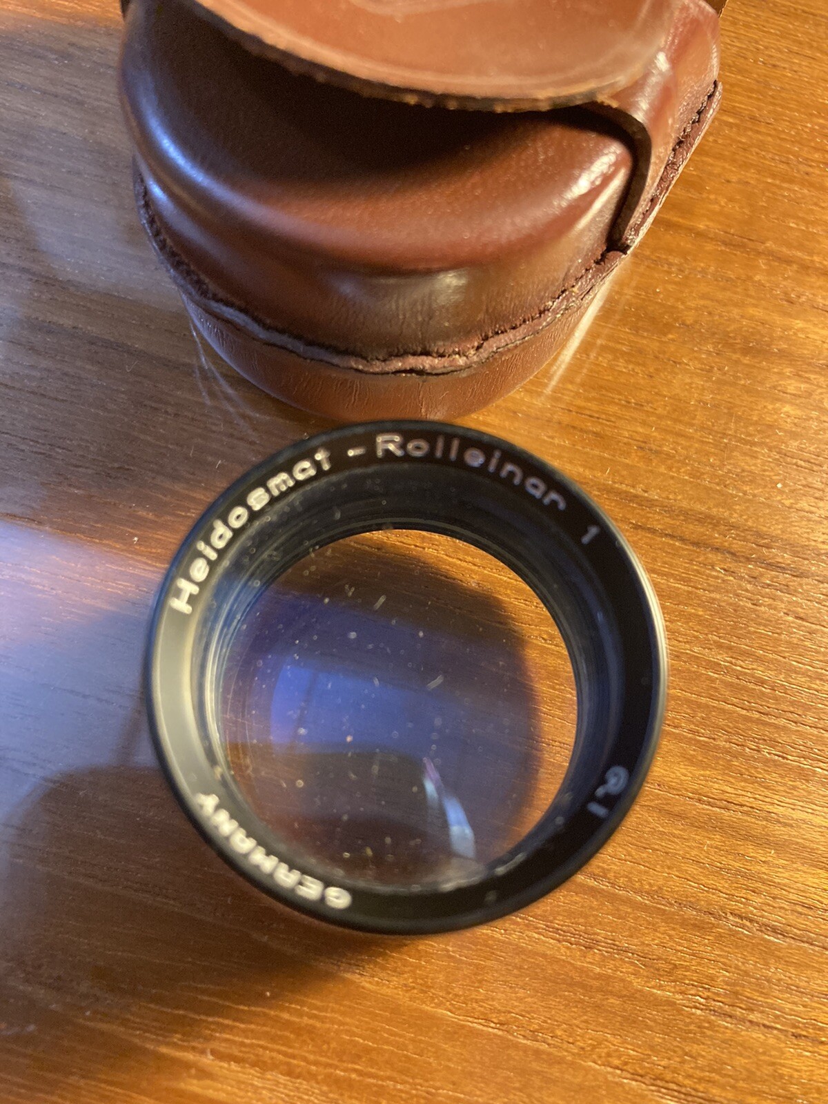 Vintage Rolleiflex Heidosmat-Rolleinar 3 R1 with Leather Case ~ Made in Germany