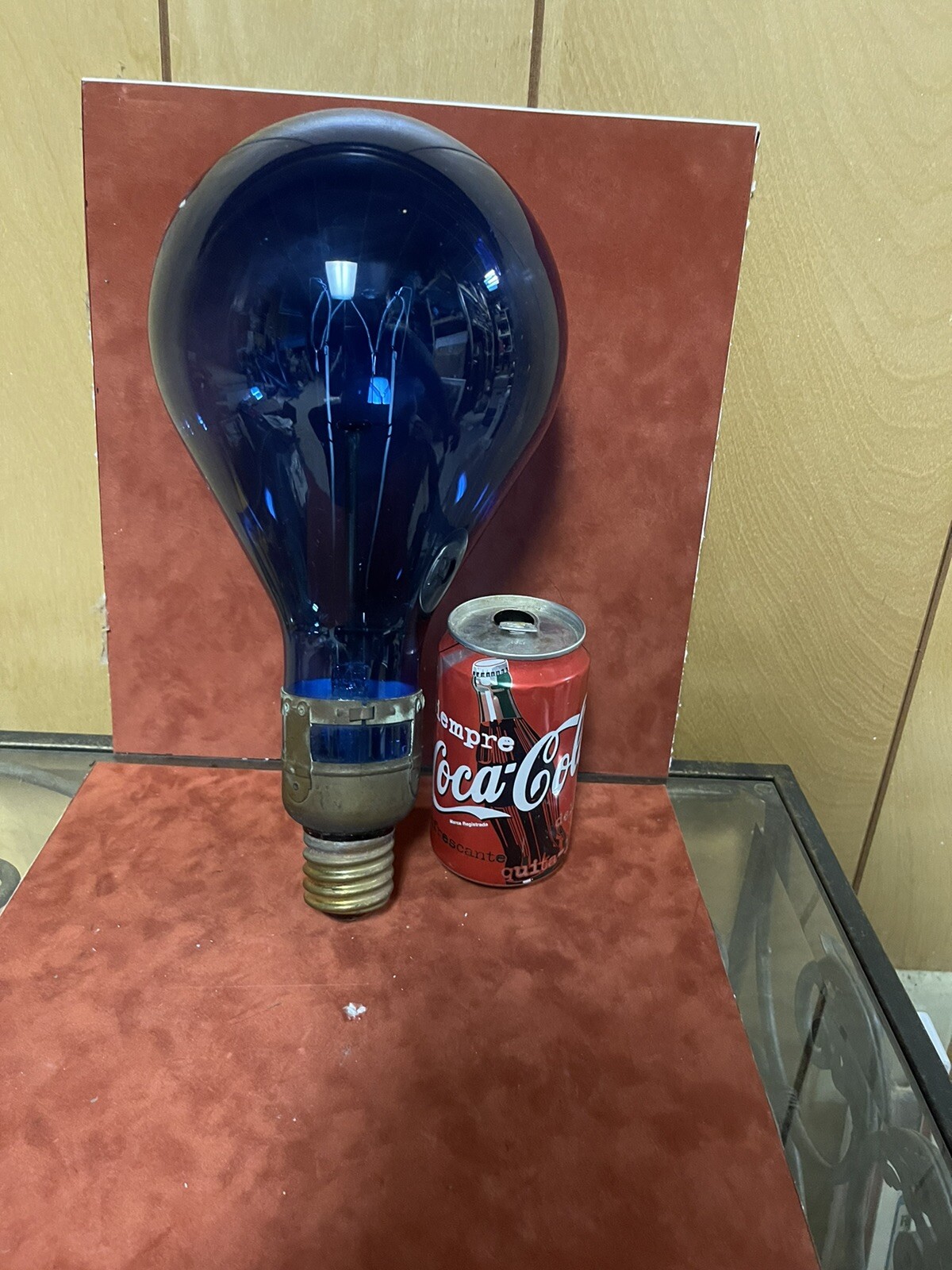 GE Mazda Bulb 1000W 120V Blue 13”