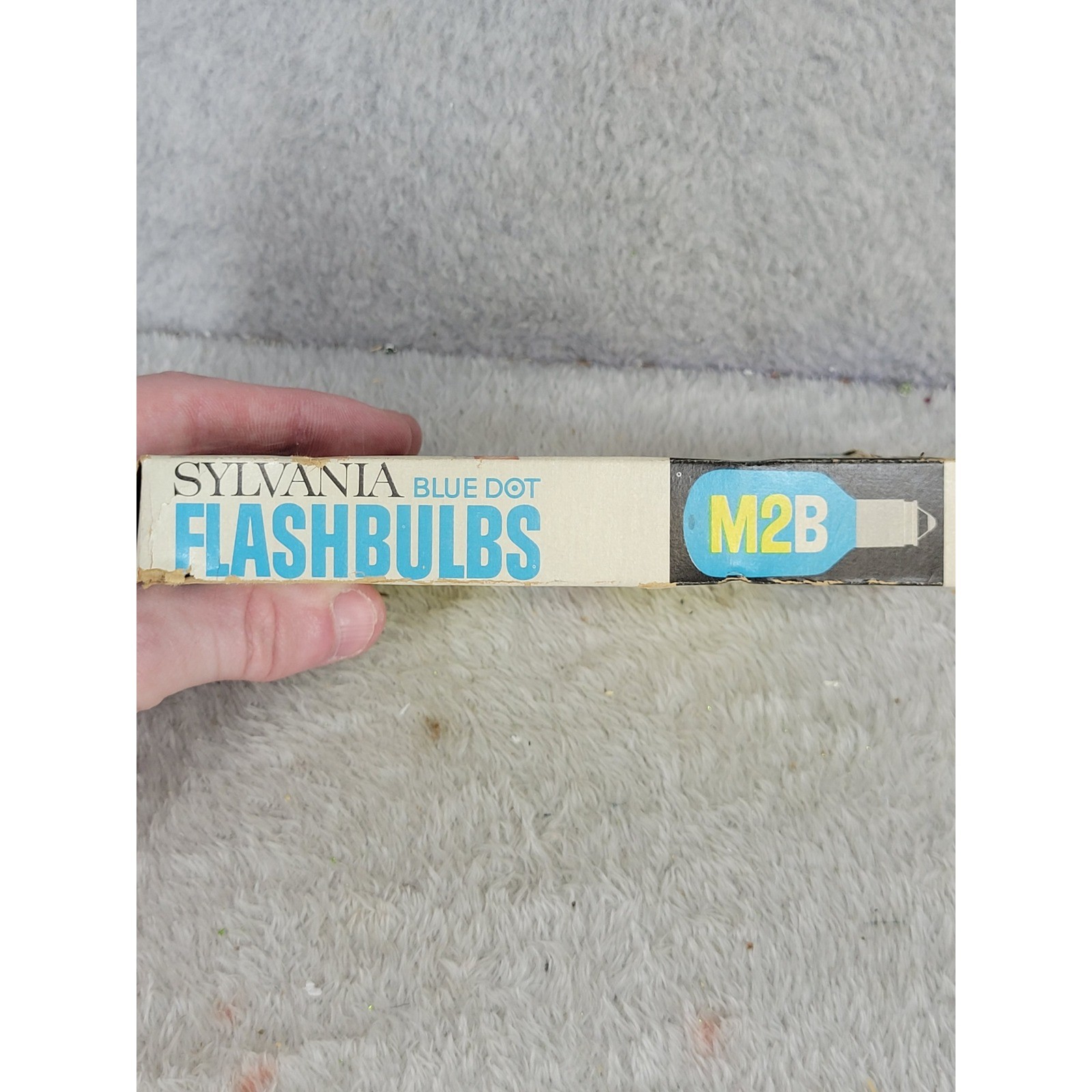 Sylvania Blue Dot Flashbulbs M2B Vintage 10 Count Camera Photography