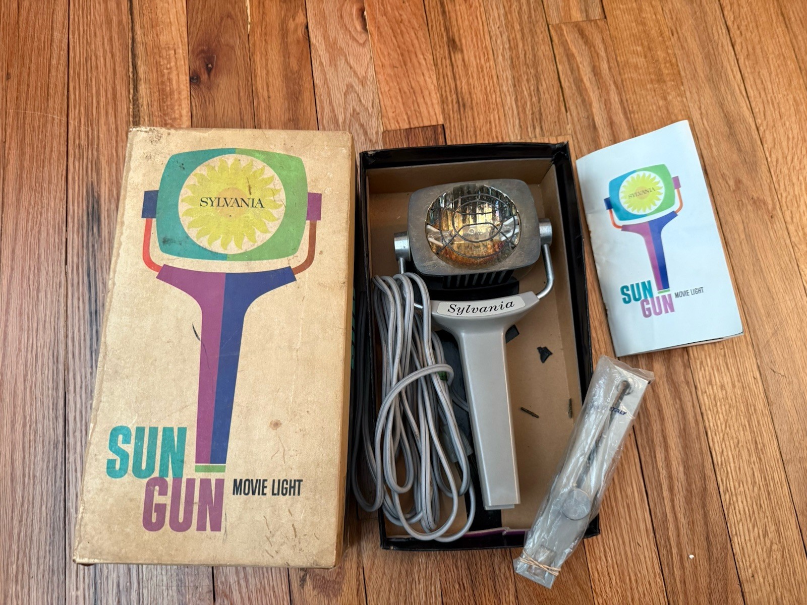 Vintage Camera Movie Light Sylvania Sun Gun SG-1