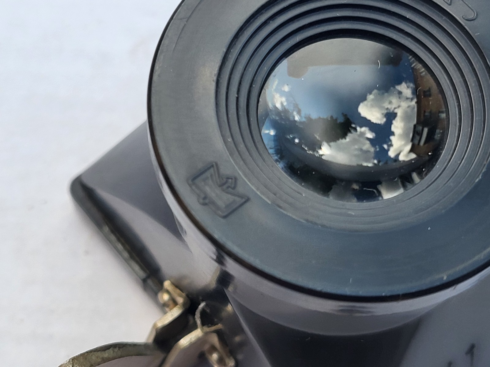 Vintage Magnifier for viewing L-5x film frames Made in USSR