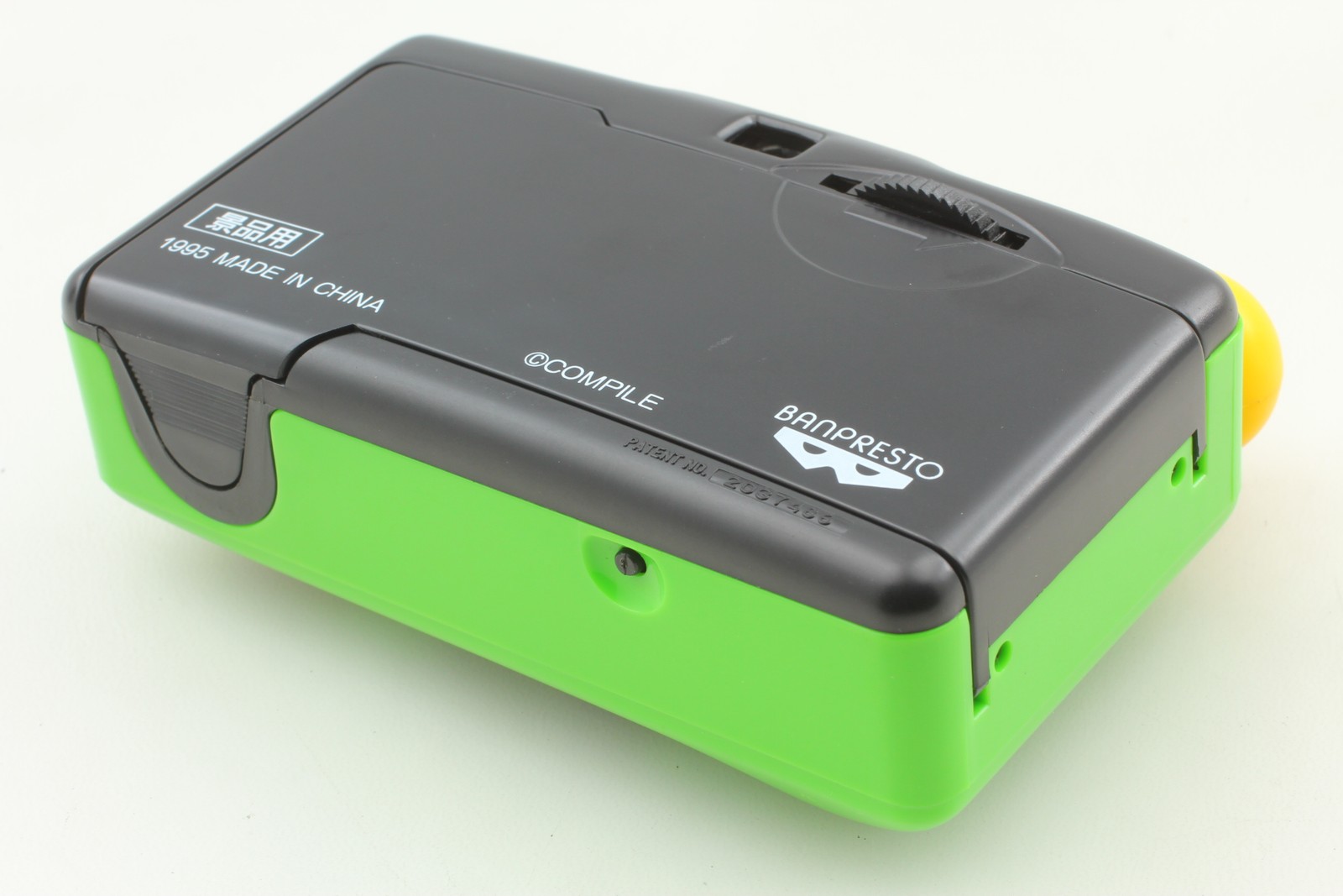 [Exc+5] Japanese Green Puyo Puyo 35mm Film Toy Camera Novelty Gift From JAPAN