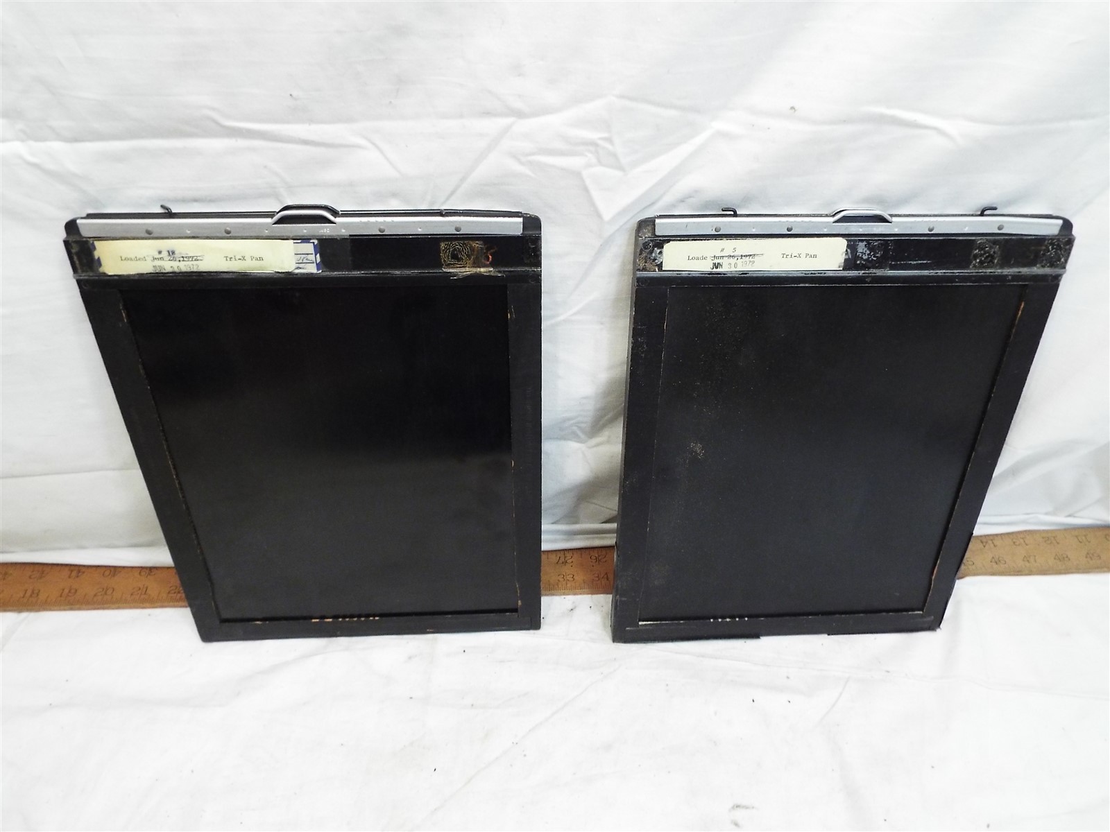 Lot 4 Vintage Eastman Kodak Large Format Press Camera Film Holders