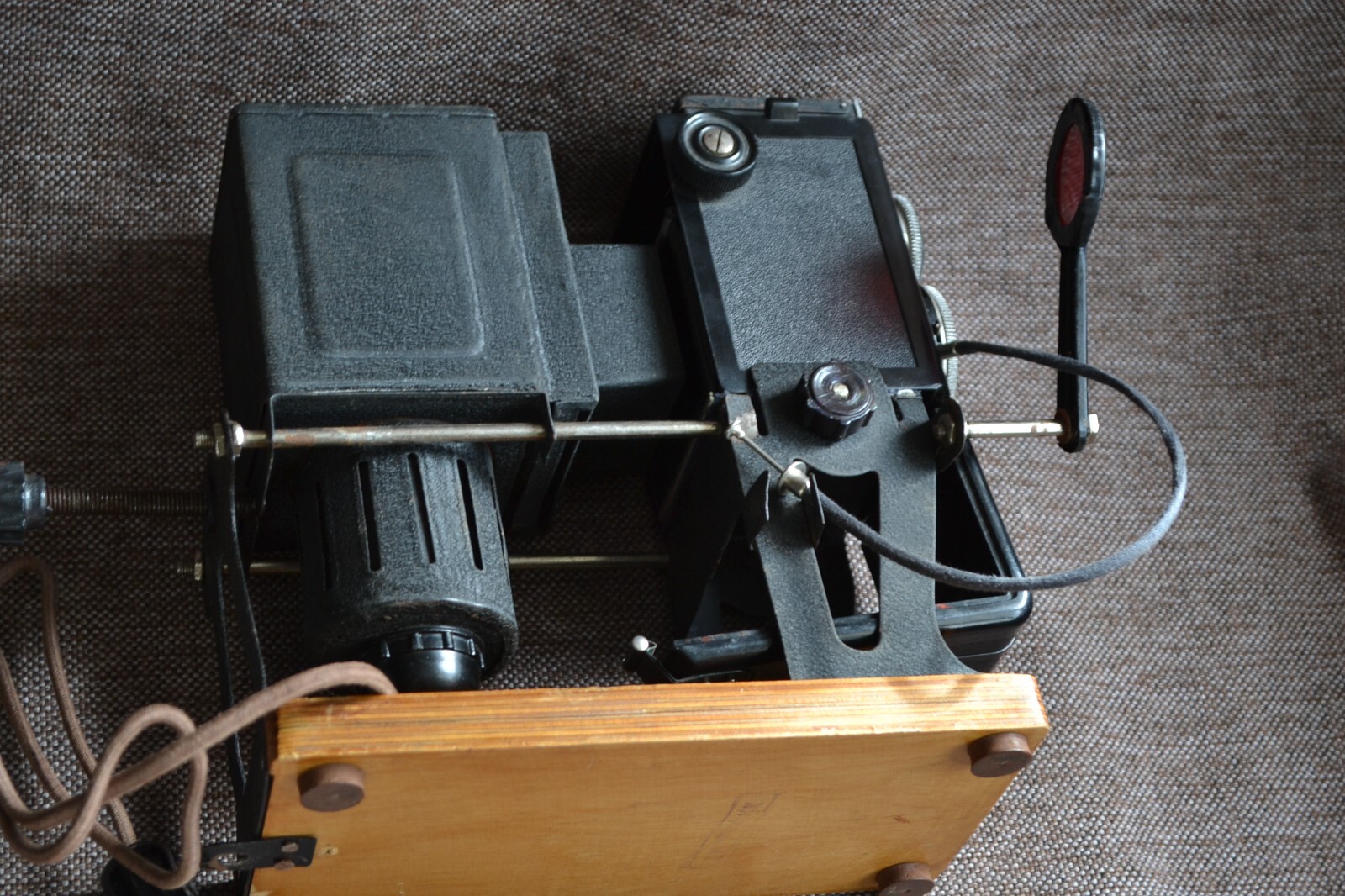 VERY Rare UPL-1 Soviet Magnifying attachment for LUBITEL camera