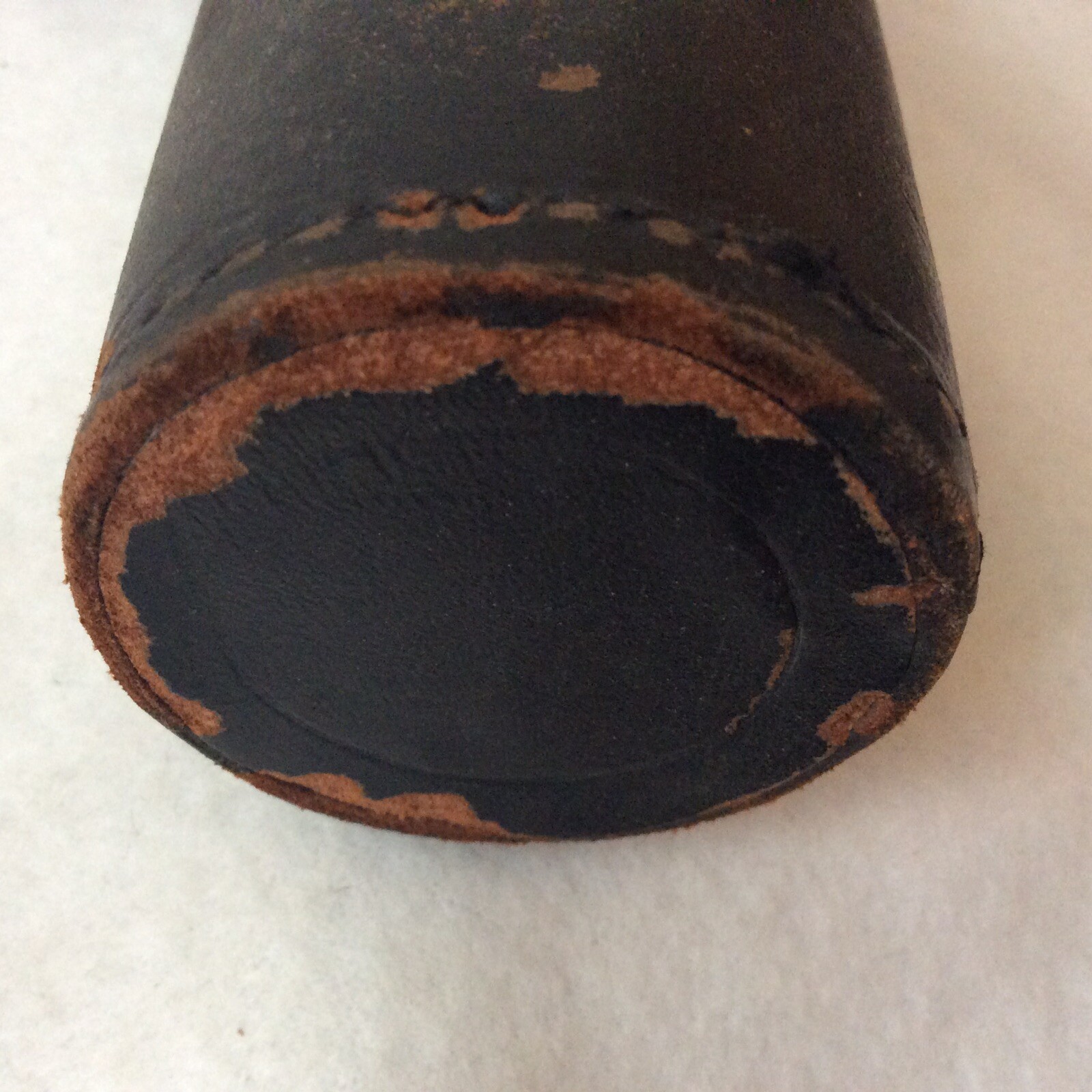 Antique Eastman Kodak Tripod with Leather Case Metal 2B Telescoping Compact