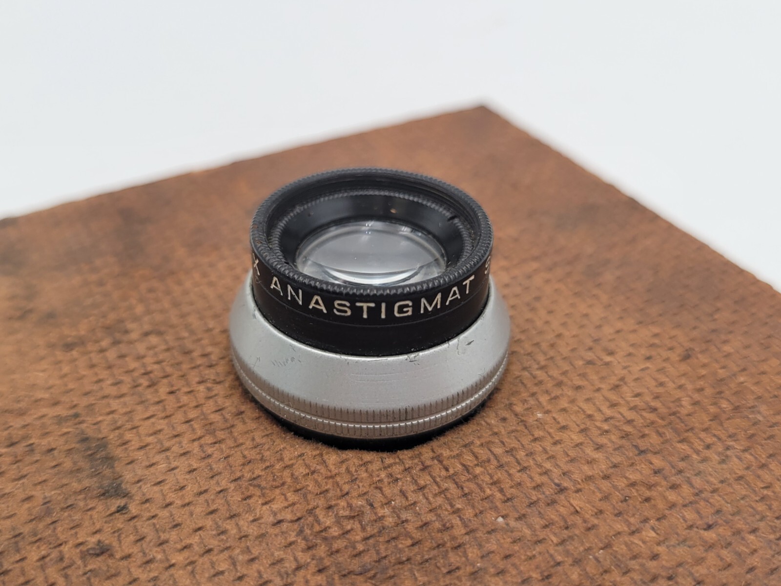 Anastigmat Series C Enlarging Lens F:6.3 on 4″ Lens Board Vintage Film Accessory