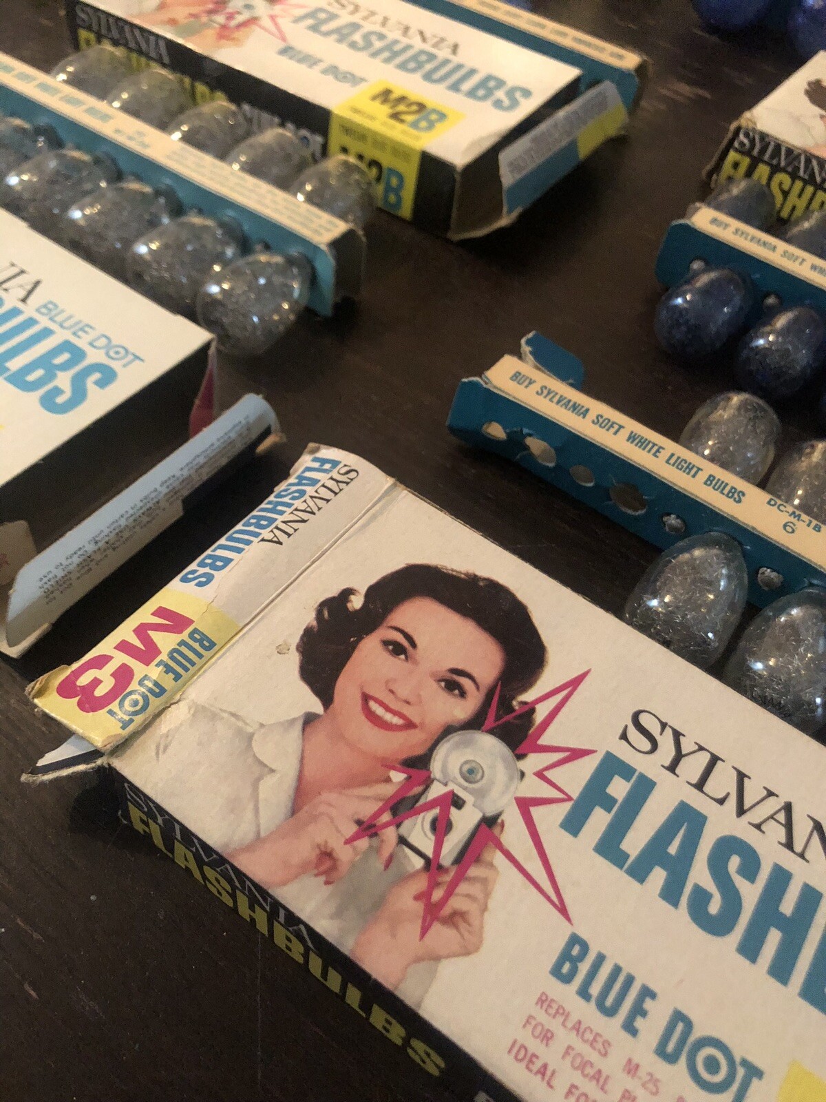 Sylvania Blue Dot Flashbulbs LOT M3
