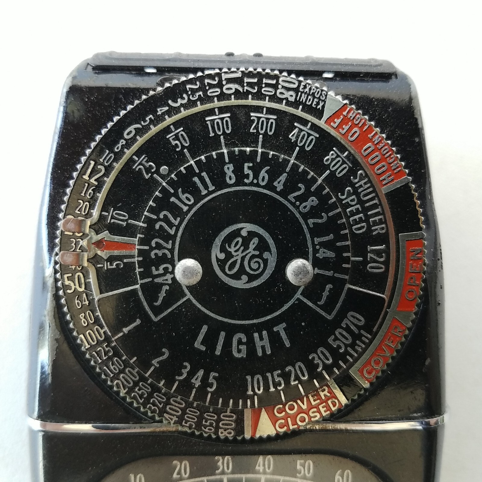 General Electric Exposure Meter Model 8DW58Y5 With Leather Case