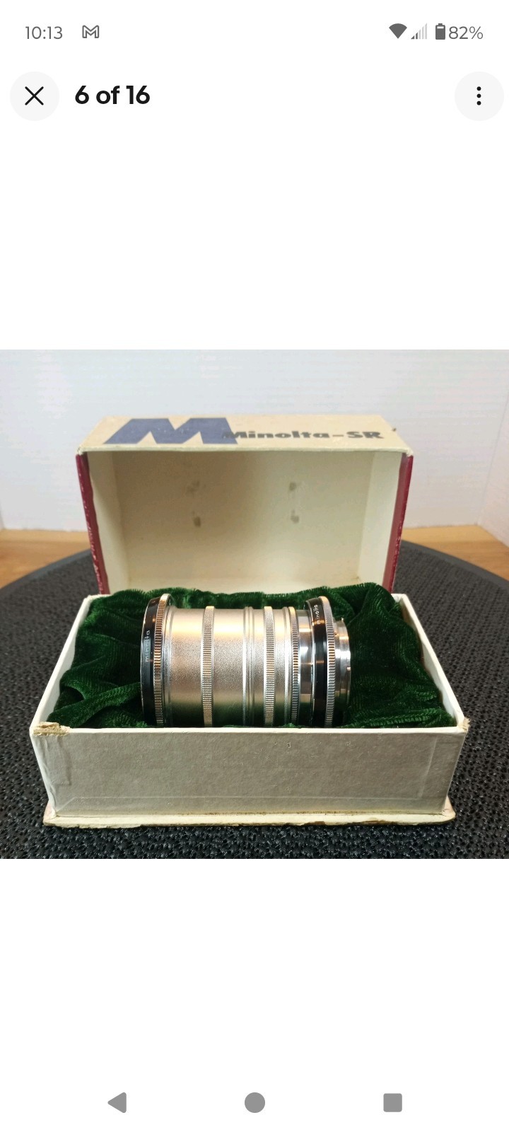 Minolta Extension Tube Set for Minolta-SR CAT SR-501