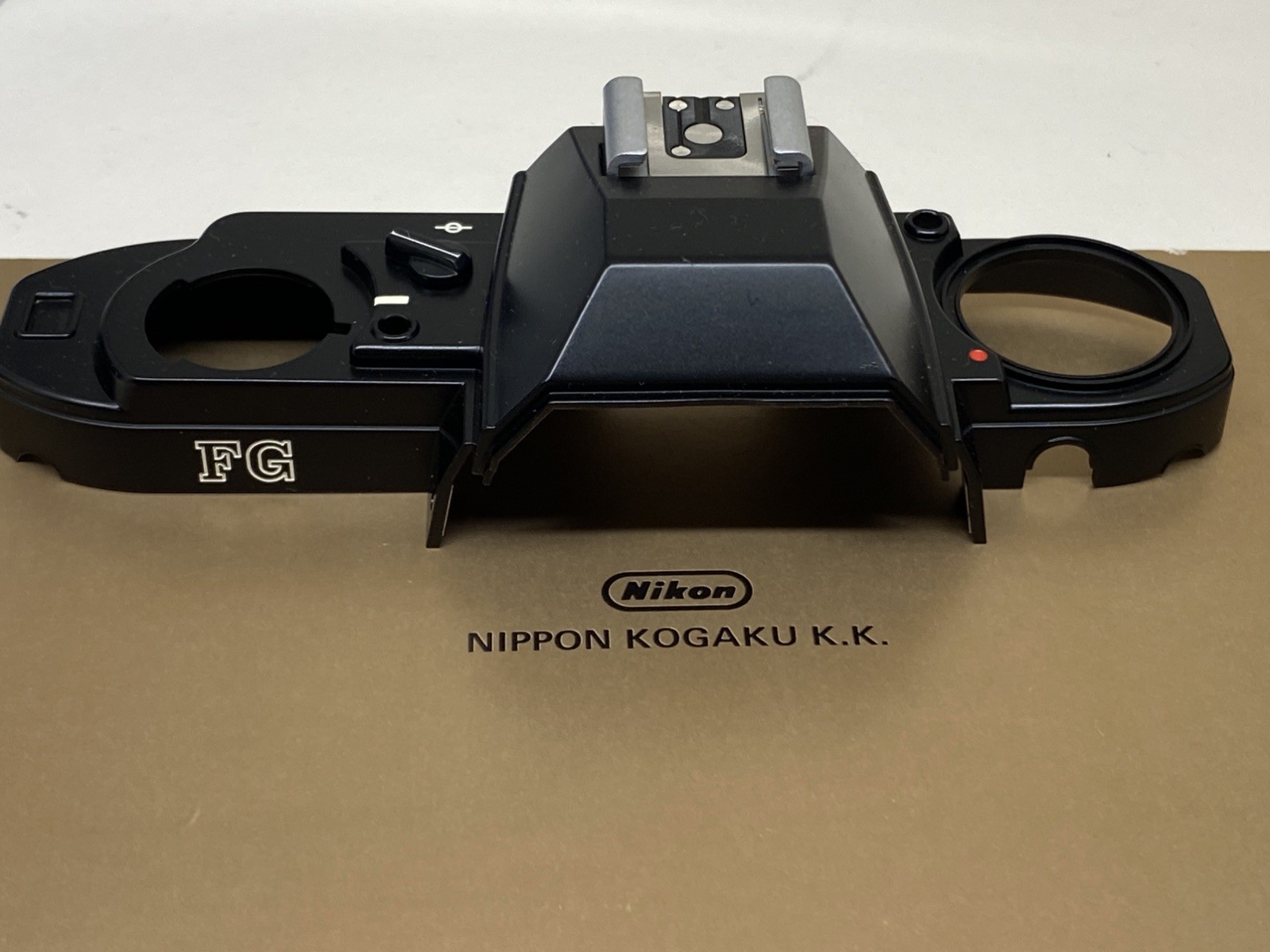 New Nikon FG Black OEM Top Plate/Cover (nos) Made In Japan USA Seller