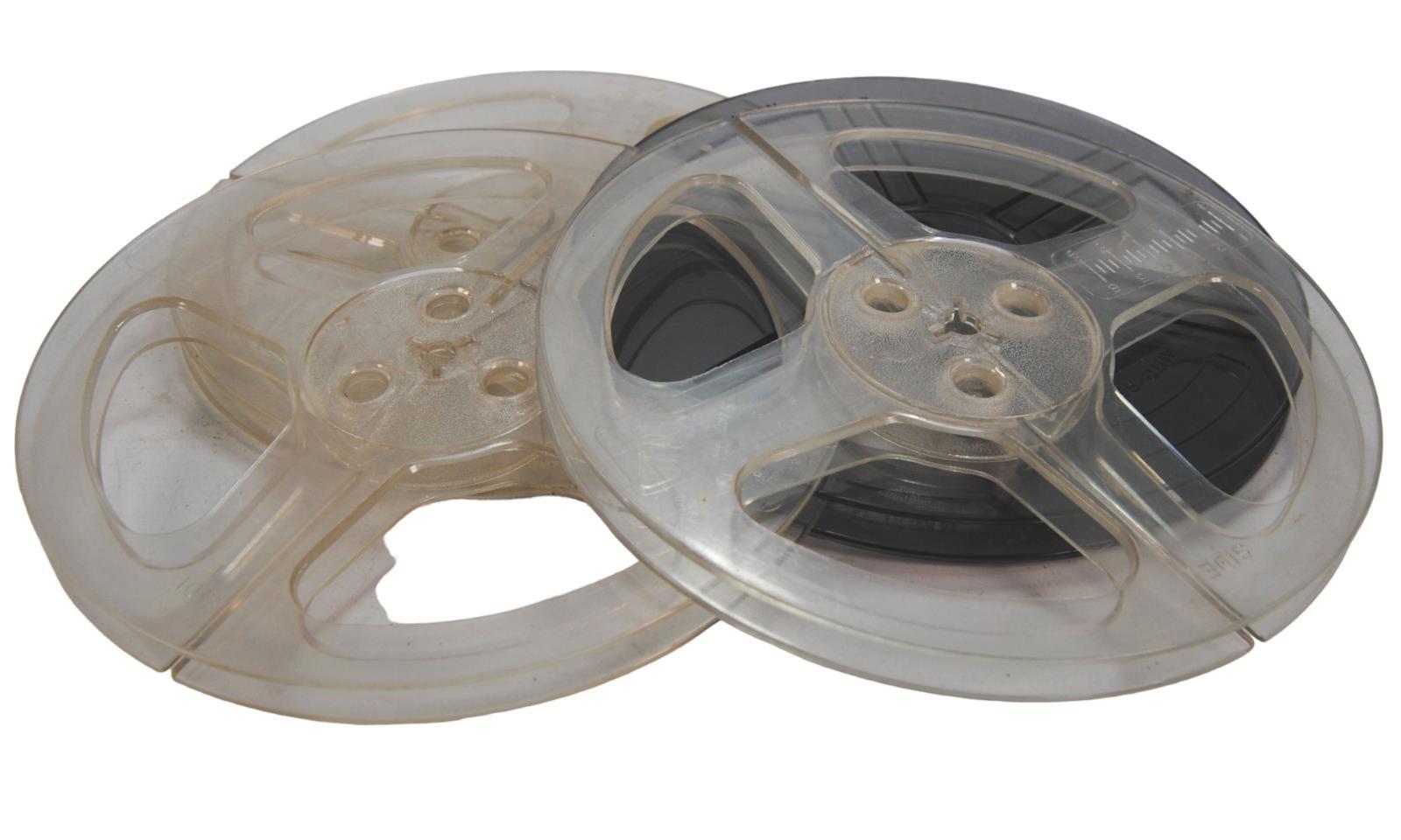 1x 7″ / 400FT 8mm Cine Film Reel Empty Take Up Spool Various Brand Free Clip