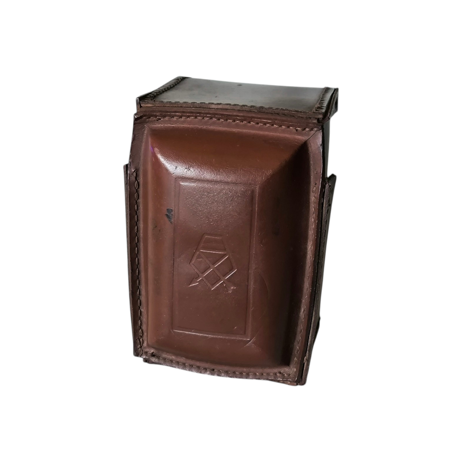 Very Rare!! Lubitel Photo Camera Original Genuine Leather Case, 1950s