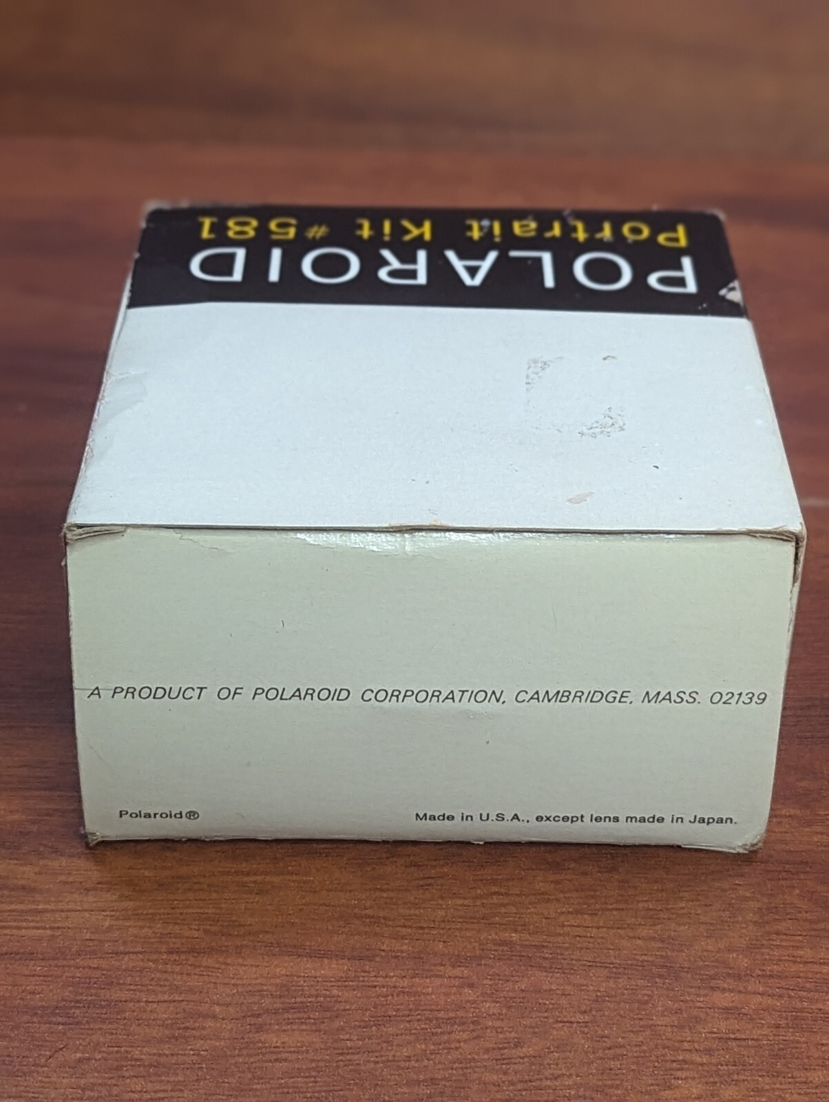 Vintage Polaroid Portrait Kit #581 NIOB New In Open Box Excellent Condition