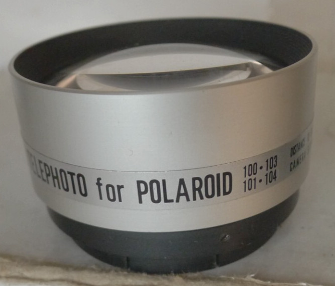 Kaligar Aux Telephoto & Wide Lens Set +Finder &Case for Polaroid 100 101 103 104
