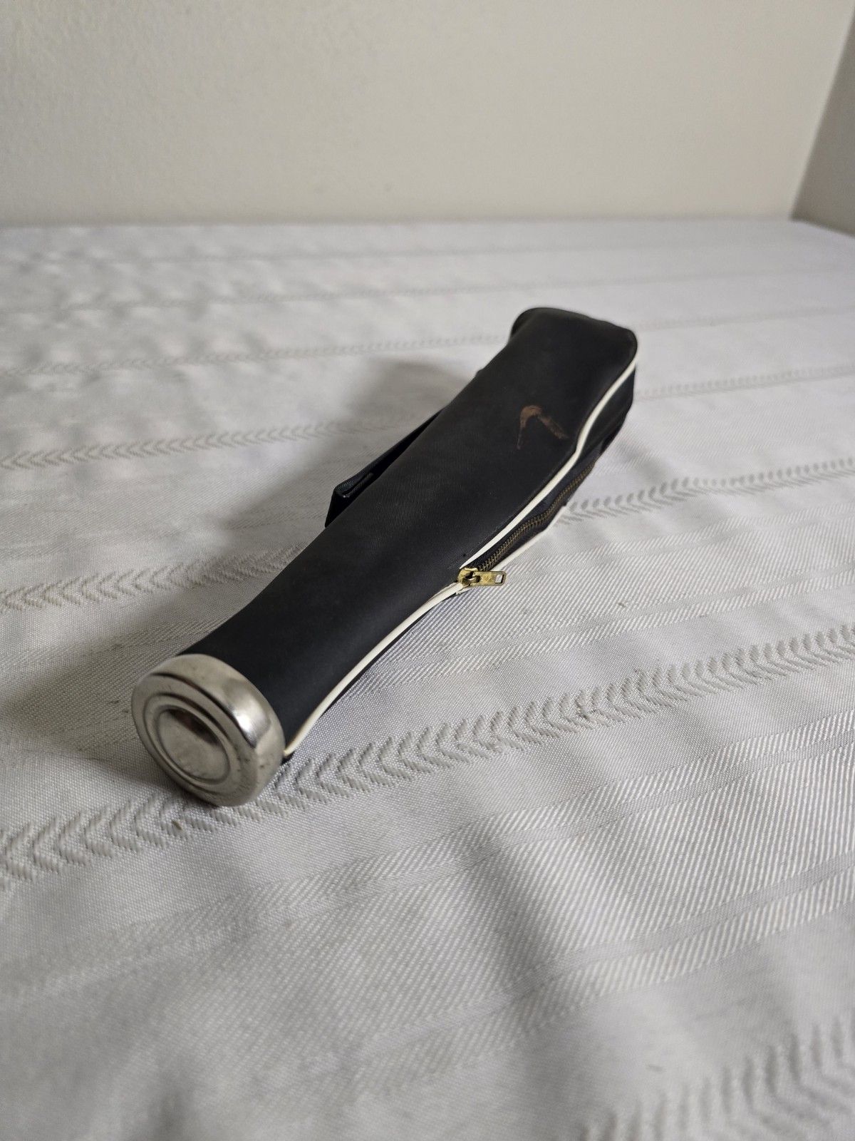 Vintage Sunset Chrome Camera Tripod With Telescoping Legs Original Case