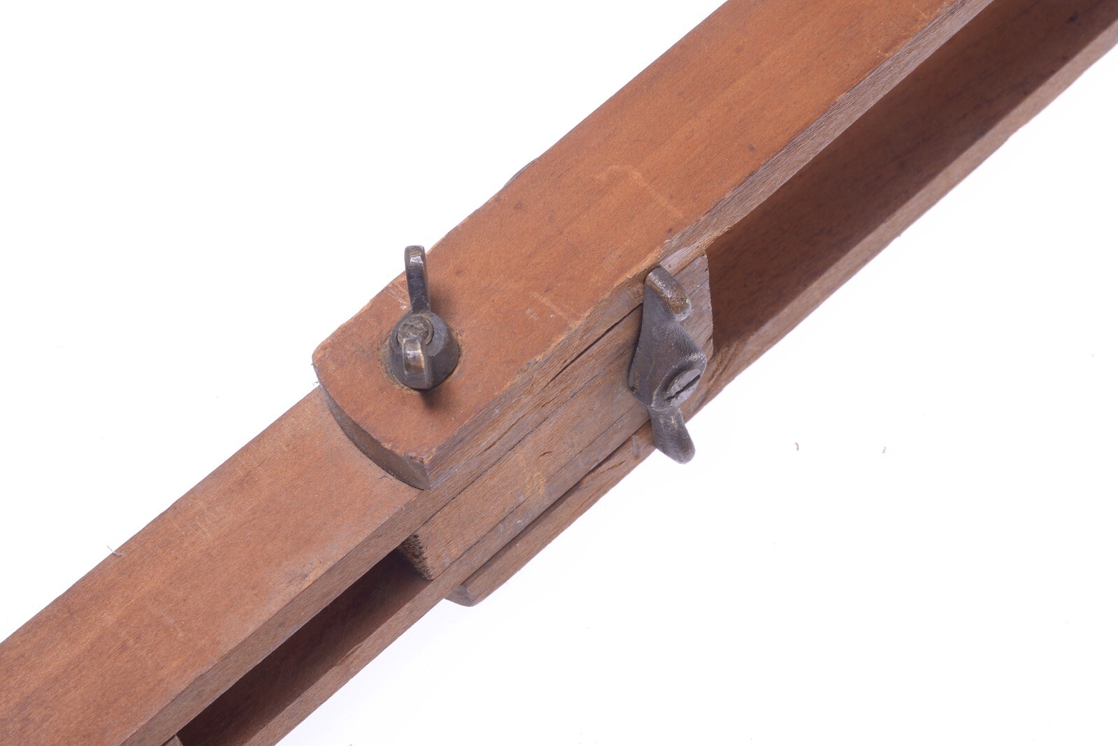 ✅ ANTIQUE WOOD TRIPOD 155CM, 61.00″ GLASS PLATE 4×5 LARGE FORMAT FIELD CAMERA