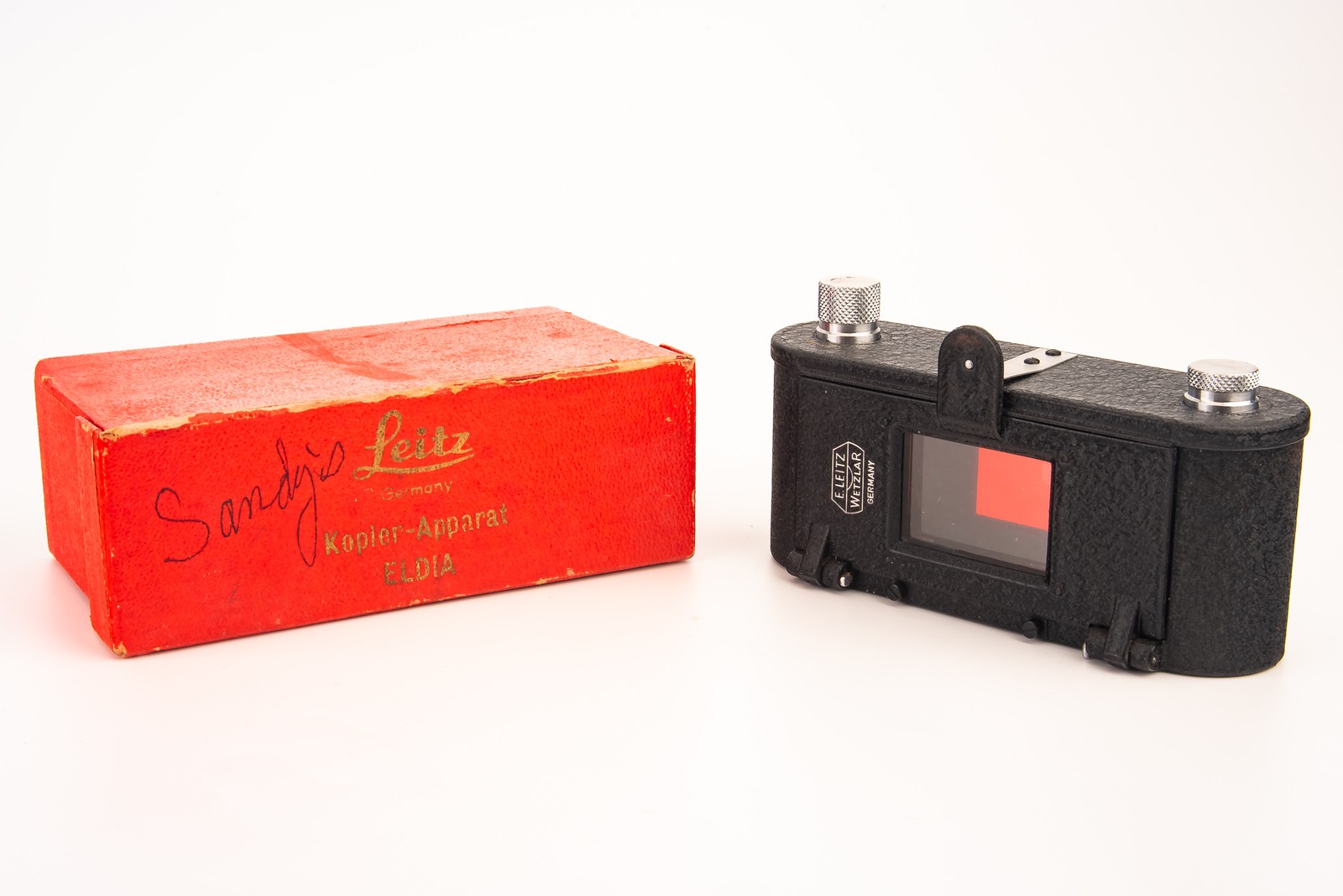 Leica Leitz ELDIA 35mm Film Strip Printer Slide Copy Printer Box Near Mint V20