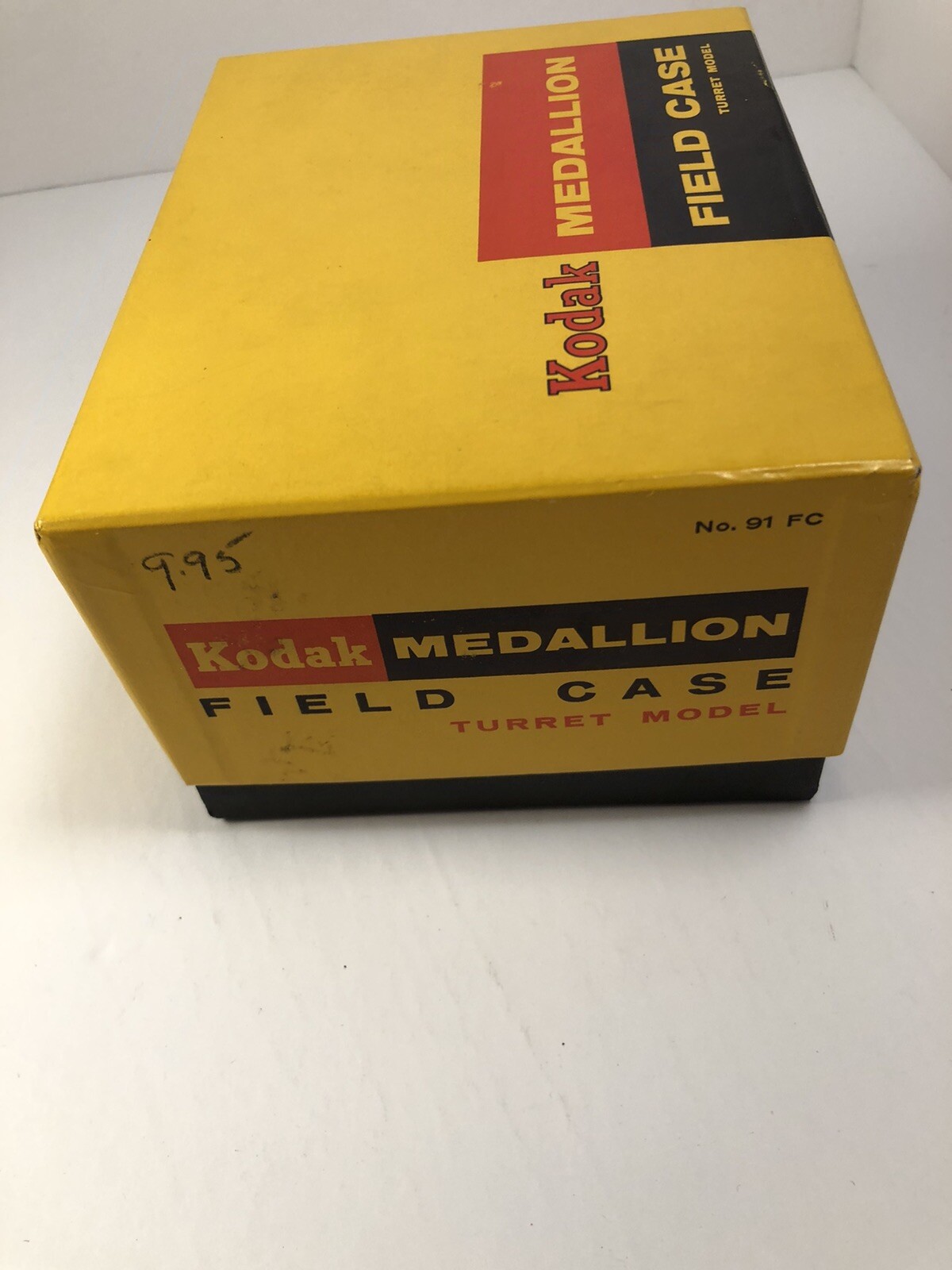 Rare Kodak Medallion Field Camera Case New In Box Leather Vintage Turret Model