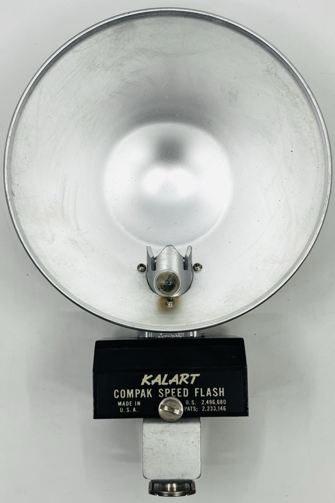 KALART COMPAK SPEED FLASH in Box with CABLE BULB INSERTS SUNLIGHT GUIDE VINTAGE