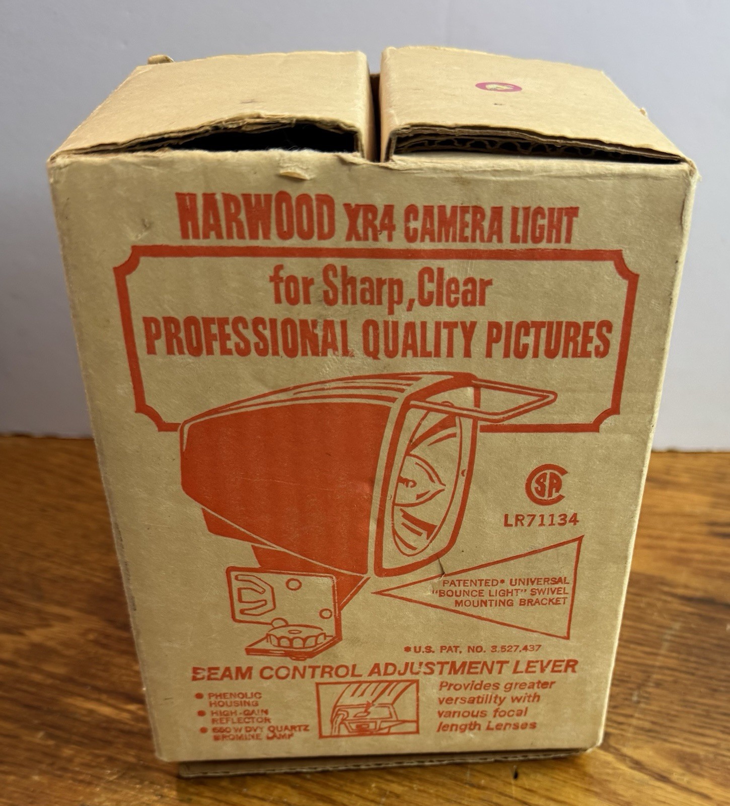 Vintage Harwood XR4 Hi-Intensity Photography Beam Control Light 650w WORKS