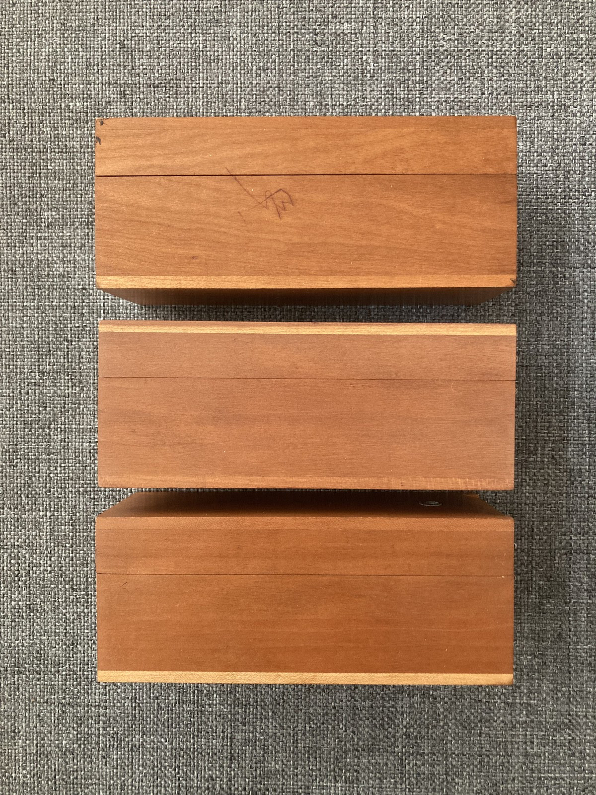 Vintage Eastman Kodak Kodaslide Sequence Files – cherry wood, lot of 3