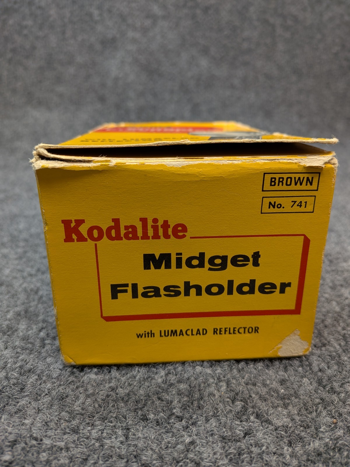 Vintage Kodak Kodalite Midget Flasholder w/ Box Camera Flash Lumaclad Reflector