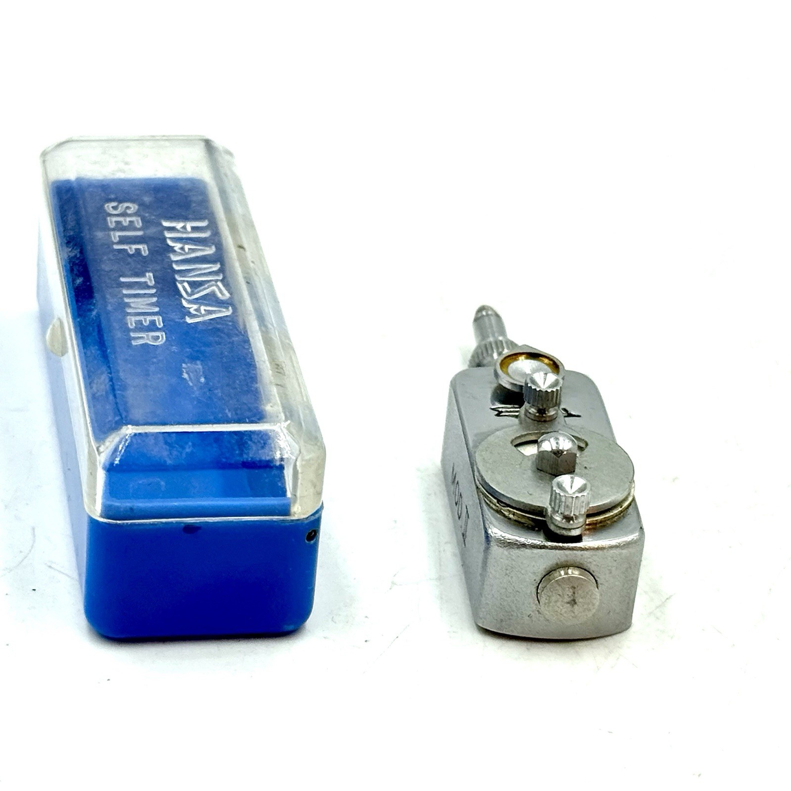 [Near MINT w/Case] HANSA Self Timer Attachment for SLR Film Camera From JAPAN
