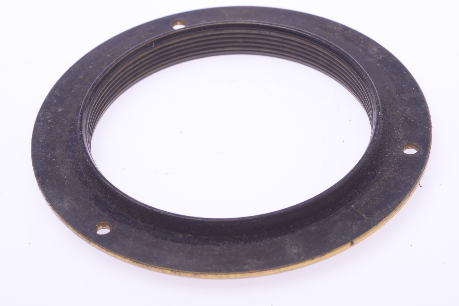 ✅ ANTIQUE BRASS FLANGE 49MM SCREW THREAD LENS