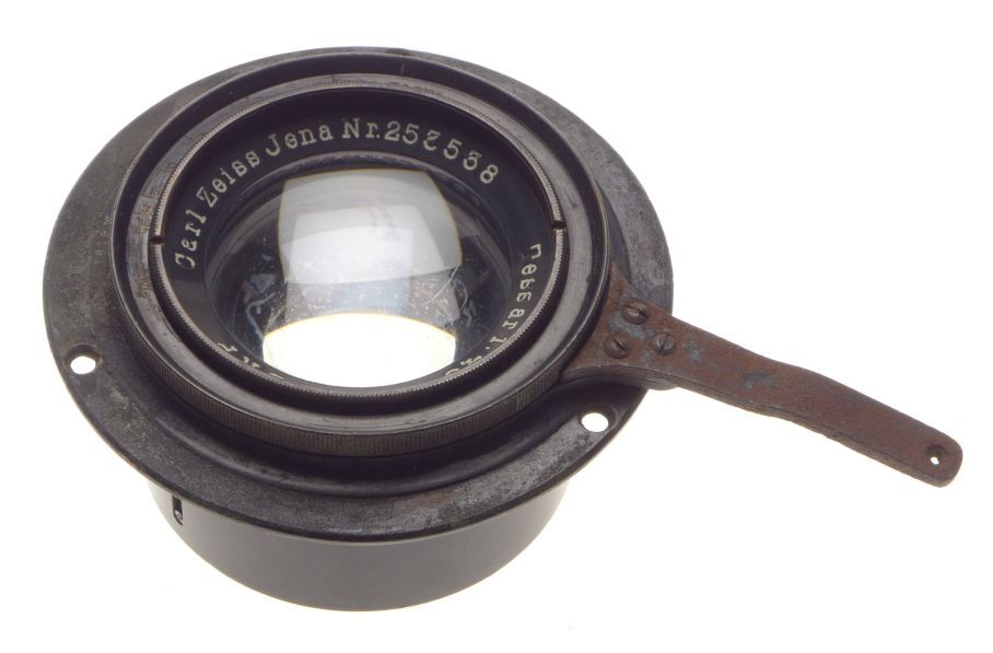 Carl zeiss jena tessar lens 1:4.5 f=16.5cm drp large format film photography