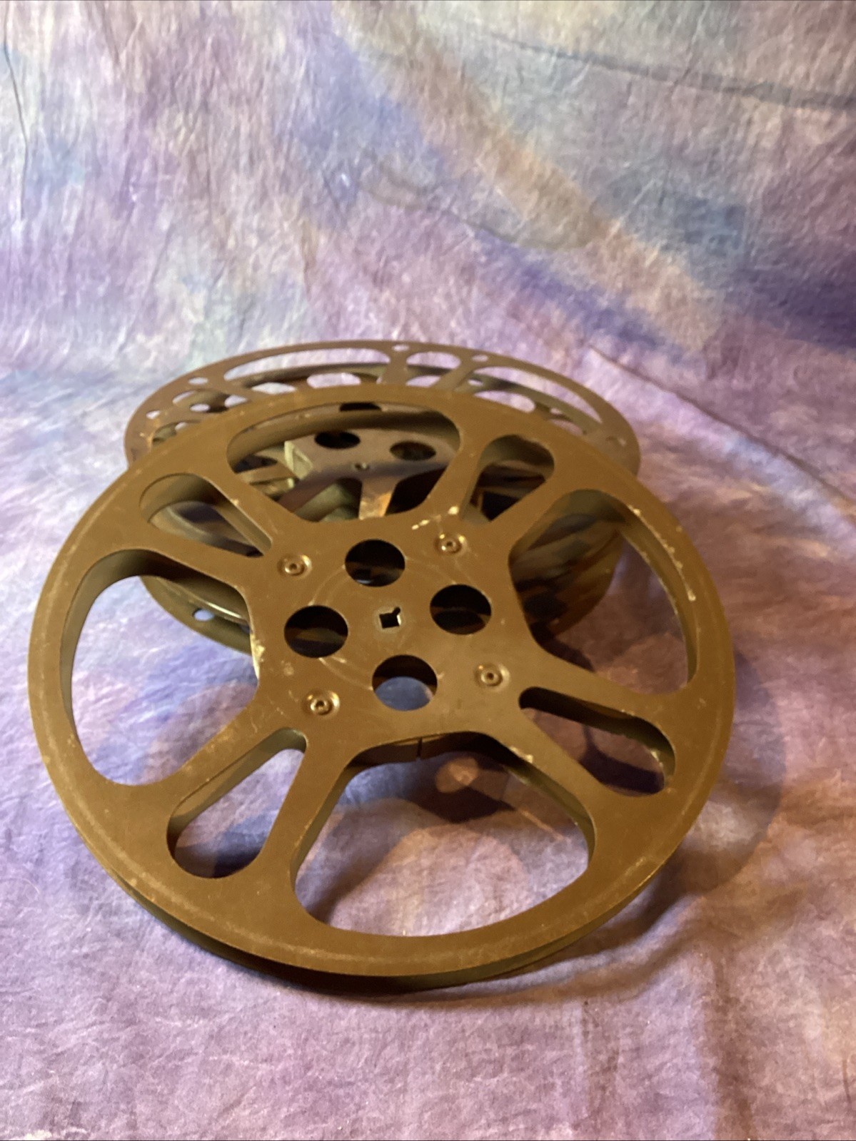 Lot of 5 Vintage Goldberg Bros. 1200 FT. 30 Min. 16mm 12 1/4″ Diameter Reels