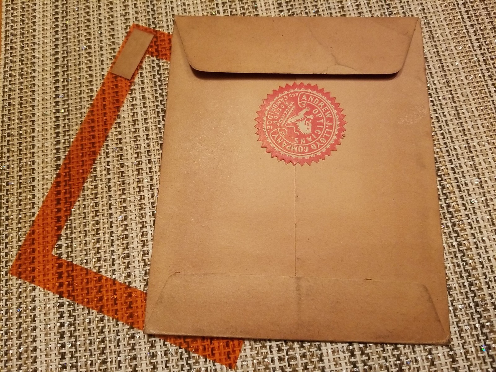 1913 VINTAGE KODAK PRINTING MASK No. 1 film negatives