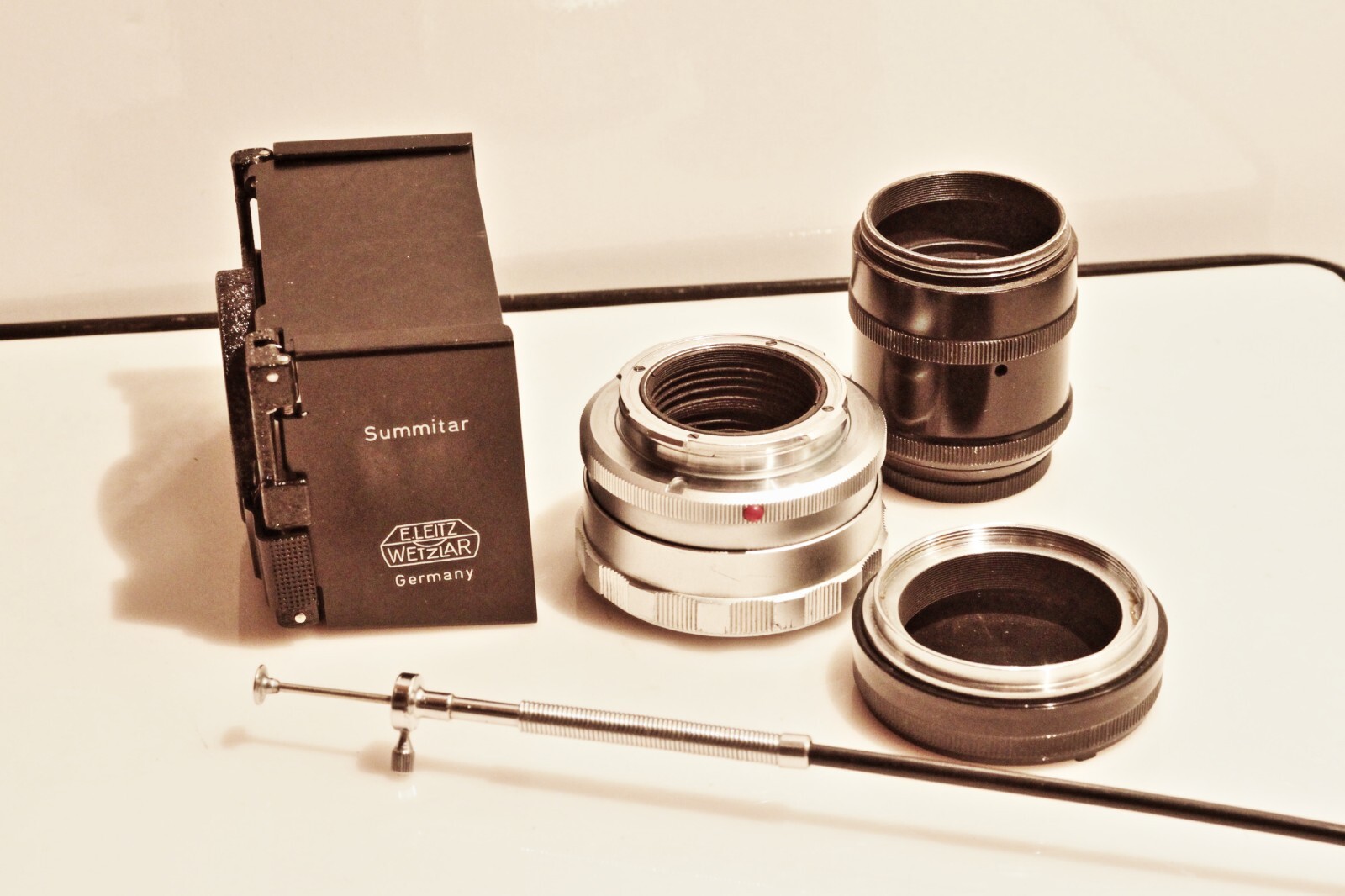 VINTAGE LEICA CAMERA AND ENLARGER ACCESSORIES – RARE AND HARD TO FIND THESE DAYS