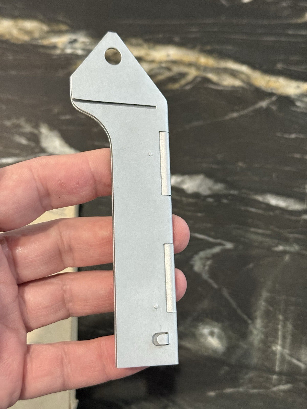 Original Leica Metal Nickel ABLON Leitz Film Leader Trimming Template