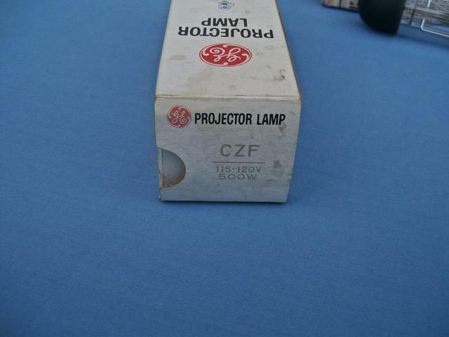 GE PROJECTOR LAMP CZF 115-120 V 500W NIB