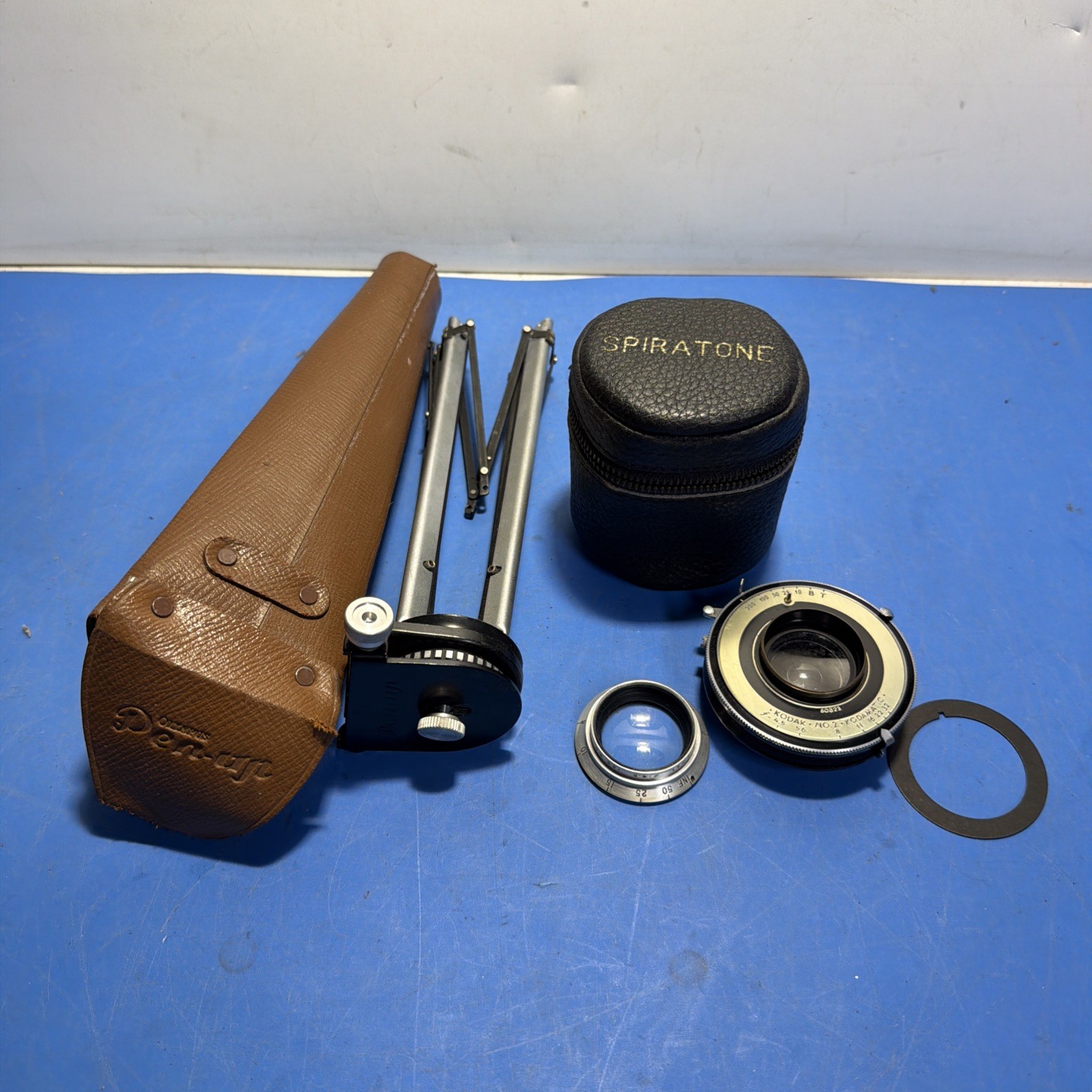 📷 Vintage Camera Accessories Lot Filters Adapters Cases Kodak Spiratone Japan