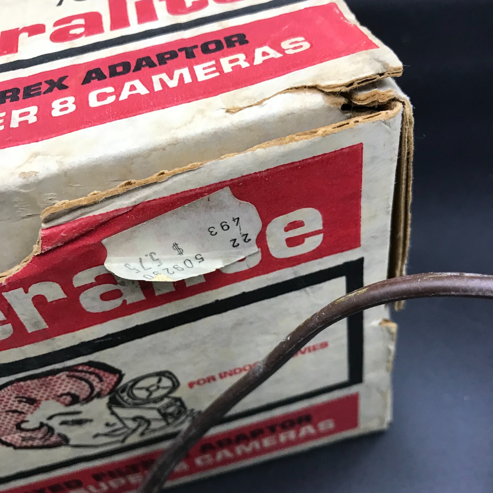 Vintage Topmount Cameralite 91 Acme Lite Movie Camera Light For Super 8 Cameras