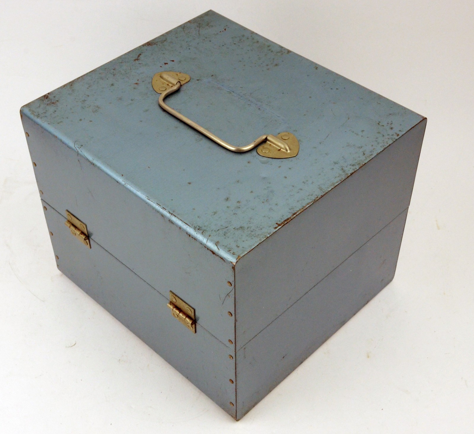 8mm Film Chest Metal Carrying Case 12 Reels