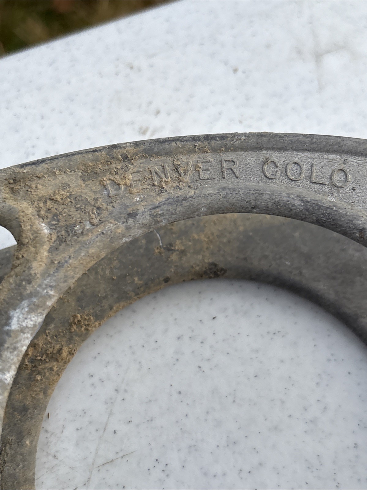 Goldberg Bros 35mm Cast Metal Film Movie Theater Reel 20 Min 15″ Decor 2X VTG