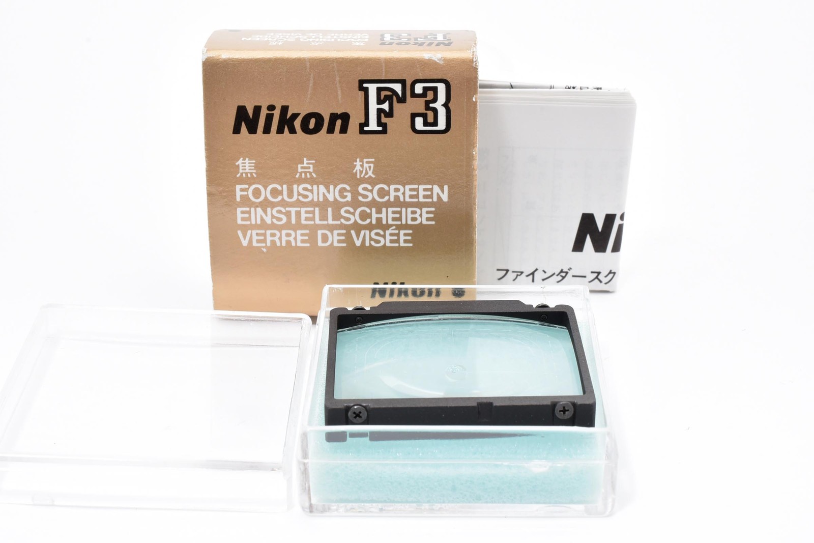 [Unused] Nikon F3 Focusing Screen Type T TV Lines Split for F3 F3HP from JAPAN