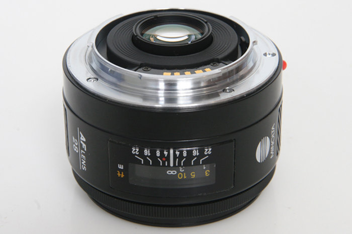 Minolta AF 28mm f2.8 lens for maxxum A mount