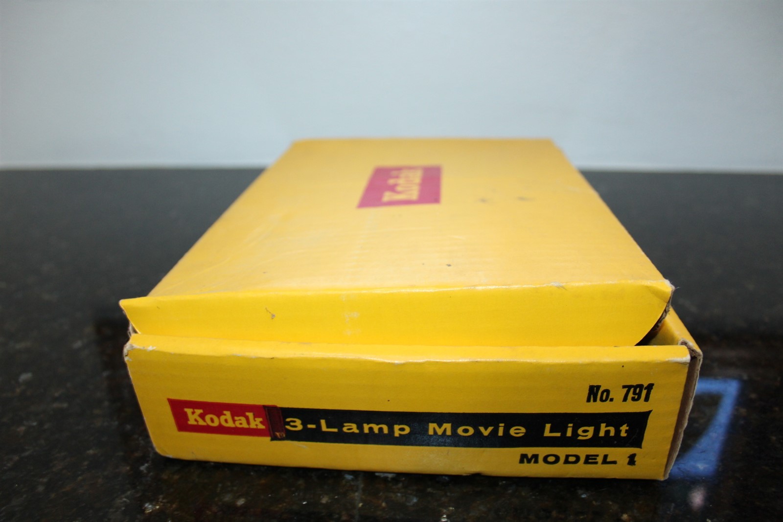 Vintage Kodak 3 Lamp Movie Light Model 1 In Original Box Working