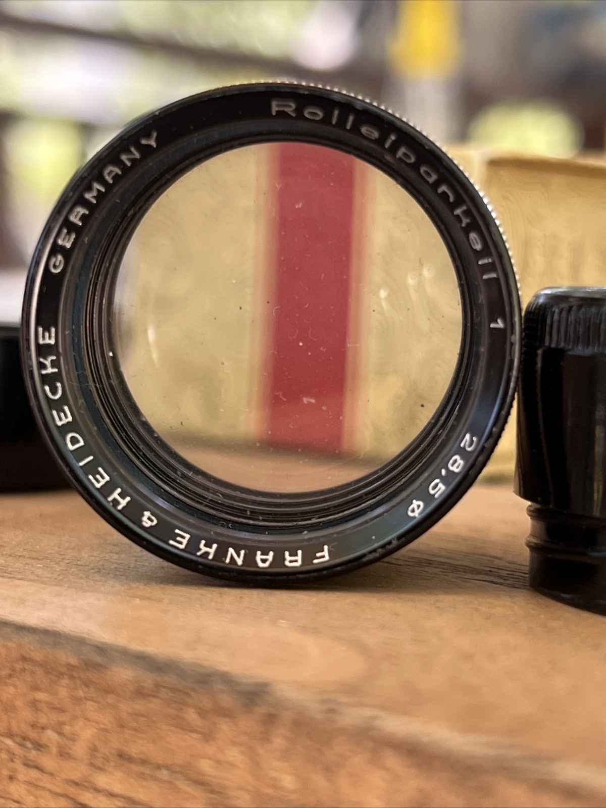 VINTAGE ROLLEIFLEX FRANKE & HEIDECKE ROLLEIPARKEIL 1 28.5MM 3PC LENS SET New Nos
