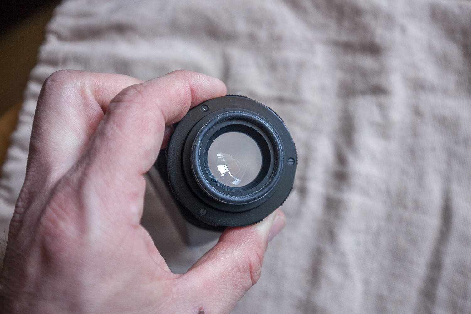 Magnifying Hood Finder with fucusing screen for Salut Kiev 88 Hasselblad