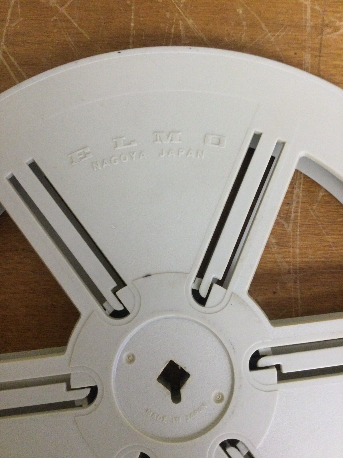 Vintage 50 Min. Metal Film Take Up Reel 15”Dia Goldberg Bros USA / 2 Plastic