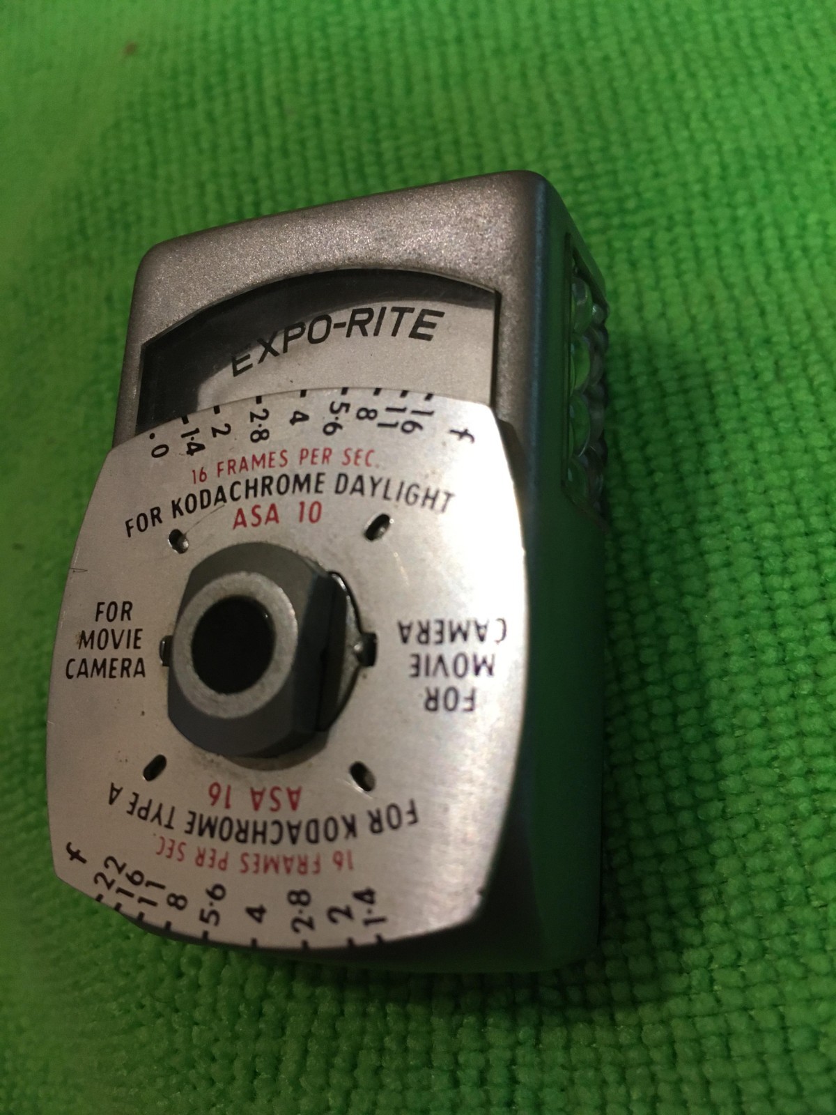 EXPO-RITE Type NE-2 Exposure Meter for CINE-Movie CAMERAS ~ Japan