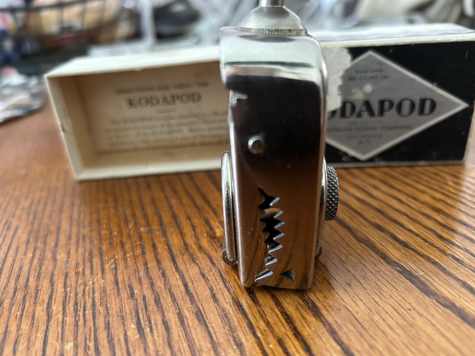 Kodak Kodapod Ball-Head Clamping Camera / Light Grip Vintage. Made in USA