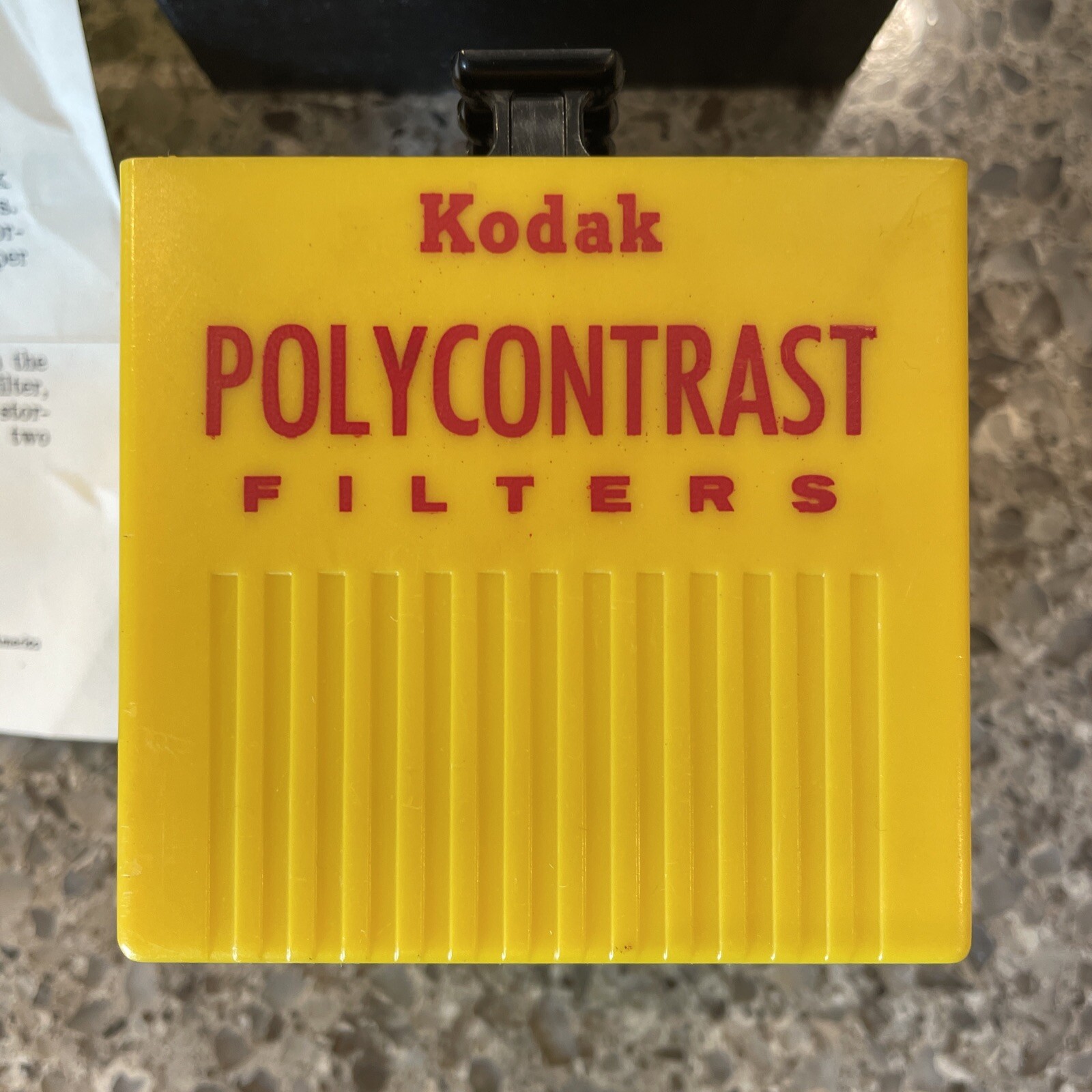 Vintage Kodak Polycontrast Filter Kit Model A Dark Room Photo Develop Set in Box
