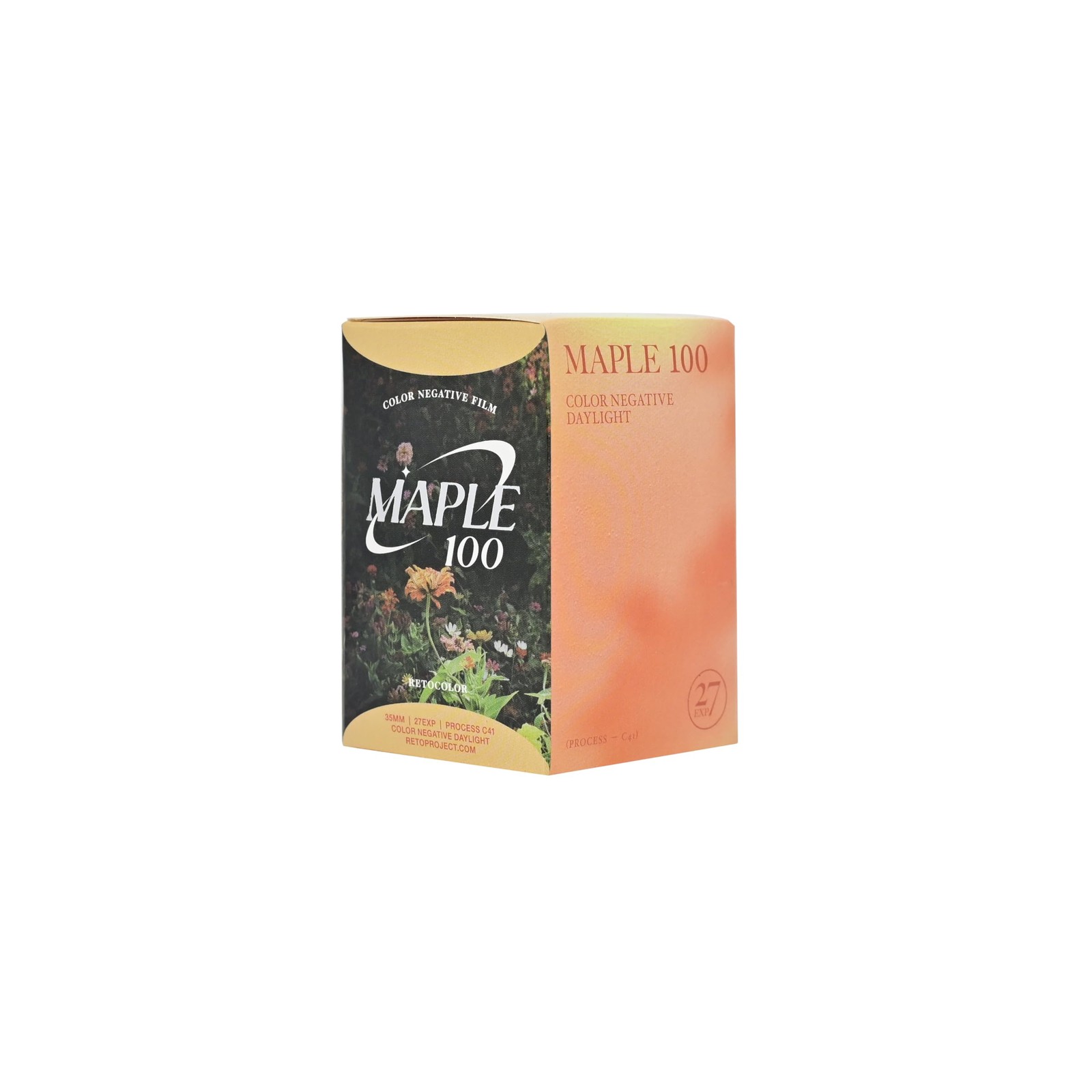 RETOCOLOR Maple 100 35mm Color Negative Film, 27EXP, ISO100, C41-processing, …